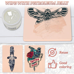 KTKAJW 3mm tattoo skin thick silicone protects machines during sessions.