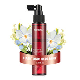 KUNDAL caffeine hair tonic bottle promotes scalp care and vitality