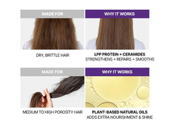 KUNDAL Honey & Macadamia conditioner ingredients close-up with honey and macadamia oils for nourishment