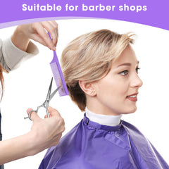 Kunihiko rat-tail comb 2-in-1 design shows parting and teasing use.