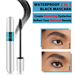 KUNSHNBEI QIC 4D silk fiber lashes close-up hints silkiness and drama