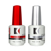 KUPA Gelfinity base coat bottle for strong adhesion and long-wear.