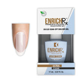 KUPA GelFinity EnrichRx Ultra Clear bottle for durable natural nails.