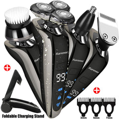 Kurener 4-in-1 attachments for beard trimming versatility