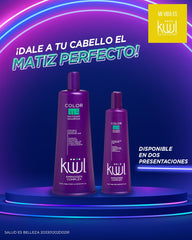 KUUL Matizant Shampoo grey hair shine brighter, more luminous silver strands.