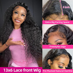 KVFCT lace-front wig with baby hair detail for seamless hairline