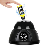 KVM Mini Vortex Mixer push-button action speeds pigment blending.