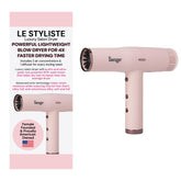 L'ANGE HAIR Le Styliste luxury dryer front view shows powerful 1875W airflow for quick drying