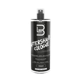 L3 Level 3 aftershave bottle on shelf for refreshed skin