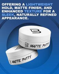 L3 Level 3 Matte Putty styling results with natural matte finish.