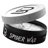 L3 Level 3 Spider Wax bottle shows long-lasting hold for all-day style