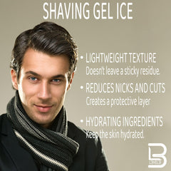 Close-up of L3 Level 3 gel texture highlights non-irritating formula.