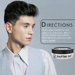 L3 Level 3 Hair Sculpting Clay day-to-night styling result demonstrates long-lasting control.