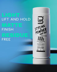 L3 Level 3 texture and volume powder applied for fuller natural hairstyle
