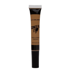L.A. COLORS Conceal It Concealer Deep CC568 provides natural, long-lasting coverage for uneven skin tone.