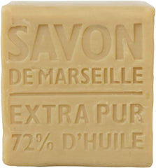 La Compagnie de Provence Savon Marseille Palm Soap Cube multi-use demonstrates versatility for face, body, and hands.