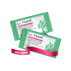 La Fresh makeup remover wipes case with 200-count supply for on-the-go cleansing.