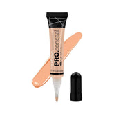 L.A. Girl HD Pro Concealer Porcelain tube shows creamy texture for seamless coverage.