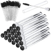 La Jolie Jasmin diamond brushes in a tubes pack for easy daily lash care and replacement.