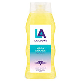 LA Looks Mega Shaper 9 Hold bottle closeup showing alcohol-free, non-sticky hold