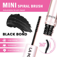 LA MAESII applying bond to lash line for secure hold