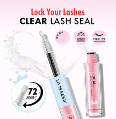 La Maesii clear seal drop demonstrating waterproof protective finish benefits