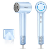 Labiim hair dryer exterior design offers compact storage for stylish home use.