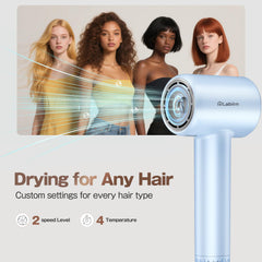 Labiim magnetic nozzle attachment delivers precise airflow for quick styling.