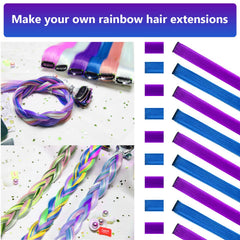 LADYAMZ 22inch synthetic hair extensions add length for dramatic everyday or party styles.