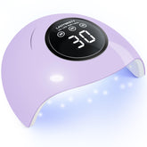 LadyMisty 72W nail lamp in compact closed form ready for home gel curing.