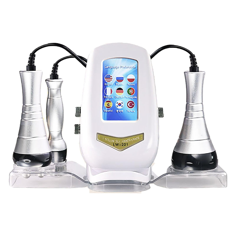 lafska facial skin-care device white front view for at-home rejuvenation and soothing facial sessions