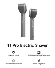 Laifen T1 Pro head closeup showing ultra-thin foil for smooth shave