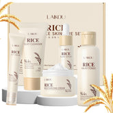 LAIKOU rice cleanser bottle gently cleanses for a refreshed complexion