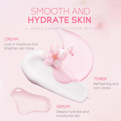 LAIKOU Sakura serum offers light hydration to even skin tone.