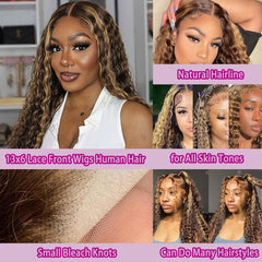 LAINSS lace frontal detail with bleached knots for seamless hairline realism