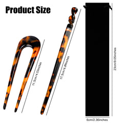 La Jolie Jasmin hair pins in bright colors match outfits and events
