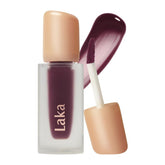 Laka Fruity Glam Tint unsweet berry swirl showcases vibrant color and juicy glow for everyday wear.