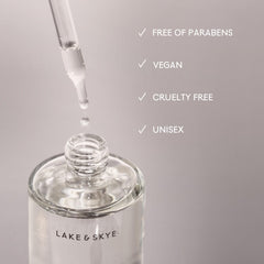 Lake & Skye 11 11 oil bottle with dropper enables easy circular application