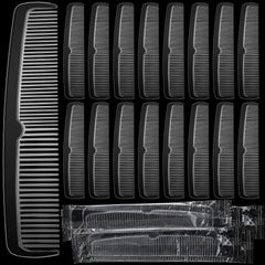 Lallisa 100pcs individually wrapped hair combs offer clean, hygienic on-the-go styling.