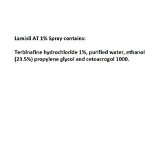 Lamisil 1% spray application between toes for athlete's foot and dhobie itch relief