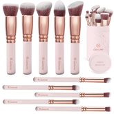 Lamora Kabuki foundation brush for smooth, streak-free coverage.