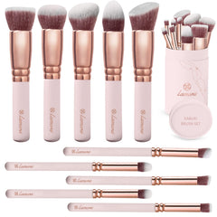 Lamora Kabuki foundation brush for smooth, streak-free coverage.