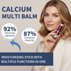 Lampolar Vitaliq calcium multi-balm stick close-up showing smooth texture for daily use.