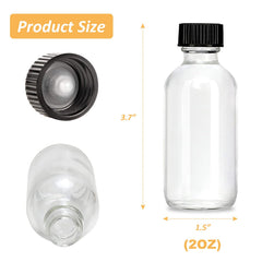 LANBEAUTIFY 16 labels to customize bottle contents and batches