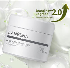 LANBENA mask applied on face for cleaner pores