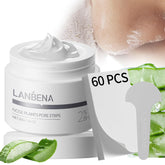 LANBENA nose strip close-up showing deep cleansing action