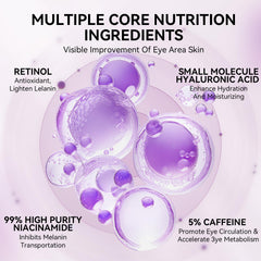 LANBENA retinol eye patches hydra-gel essence delivers lasting moisture