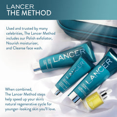 Lancer Ferment Complex ingredient illustration highlighting soothing complexion-supporting benefits