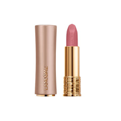 Lancôme L'Absolu Rouge Intimatte Hush Hush bullet closeup for precise, luxurious color.