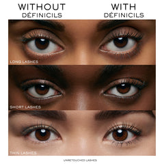 Lancôme Definicils wand gliding for even pigment and defined lashes